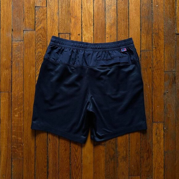 Nike Soccer Barcelona FC Men's Navy Blue Red Workout Athletic Shorts. - Picture 5 of 7